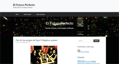 Desktop Screenshot of elfuturoperfecto.com